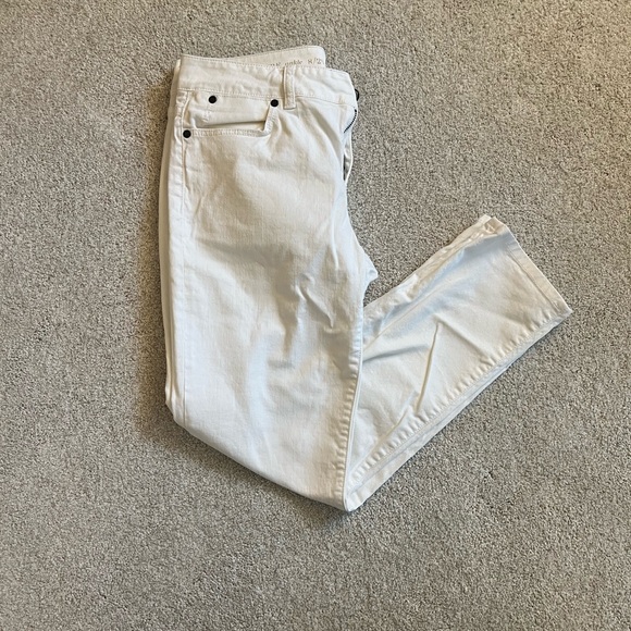 Talbots White Denim Jeans - Picture 3 of 5